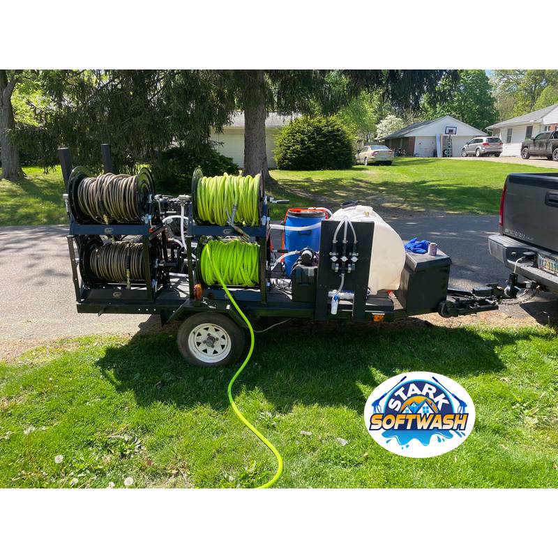 Stark Softwash professional equipment trailer